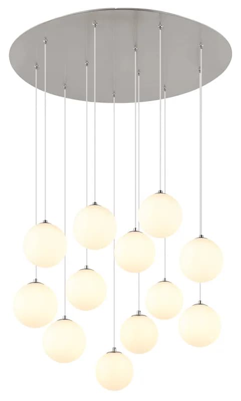 PLAFONSKA LAMPA RIHA WHITE fi750mm x 1200mm 3000K 56140-12D1 GLOBO